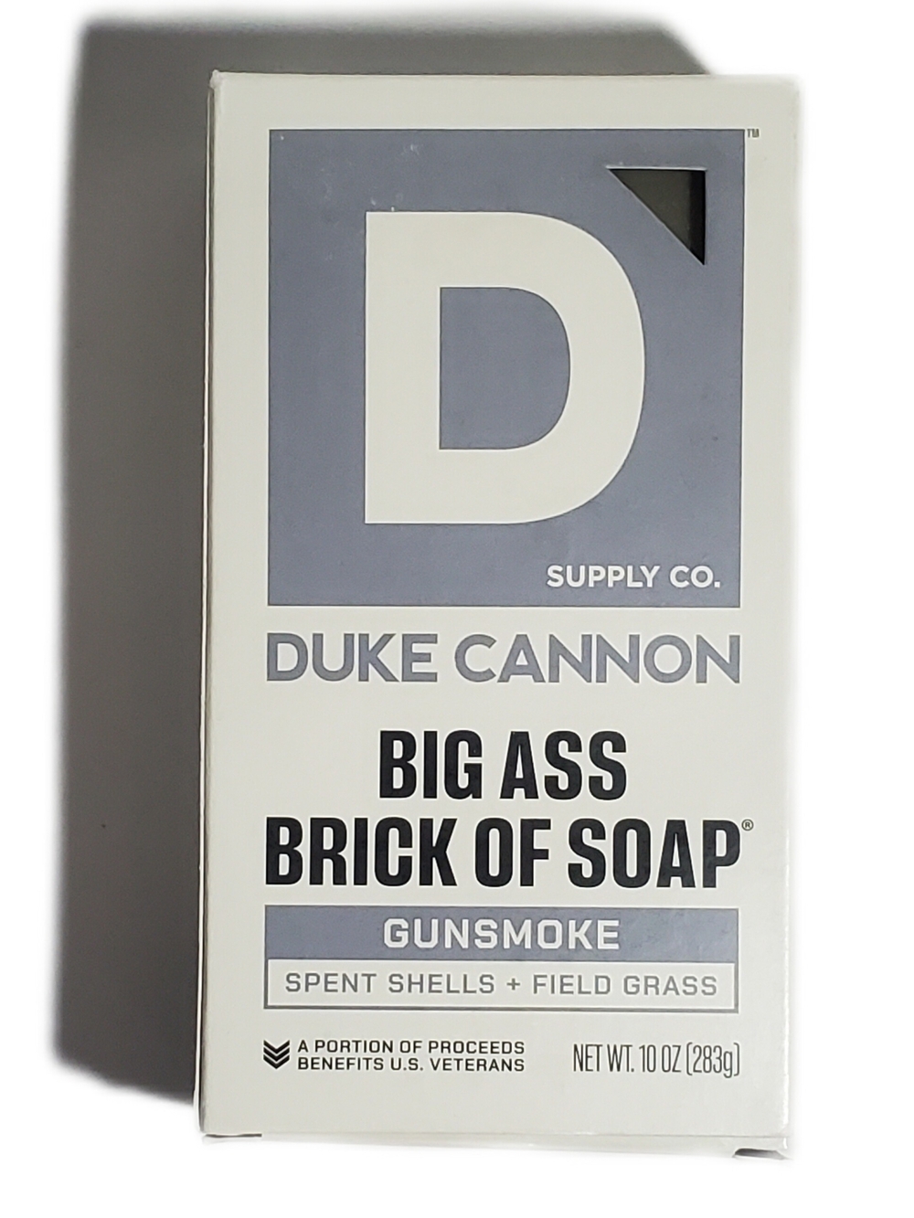 DUKE CANNON SUPPLY CO. Big Ass Brick of Soap" in Gunsmoke Scent 10 oz New in Box
